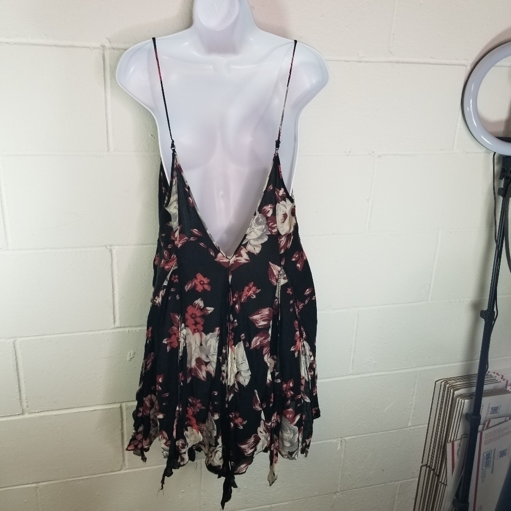 Free People Alyson floral trapeze swingy slip dress - Picture 7 of 9